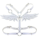 Angel Wing Harness in Vegan Leather for a Unique Kawaii Style - Cosparty
