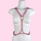 Angel Wing Harness in Vegan Leather for a Unique Kawaii Style - Cosparty