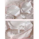 Angelcore Lace Satin Lingerie Set 65-75cm in Pink Black or White - lingerie set