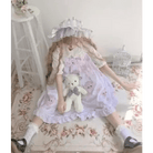 Angelic Baby Teddy Bear Lolita Dress for Pastel Princesses - Cosparty