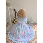 Angelic Baby Teddy Bear Lolita Dress for Pastel Princesses - dresses