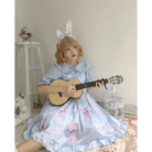 Angelic Baby Teddy Bear Lolita Dress for Pastel Princesses - Cosparty