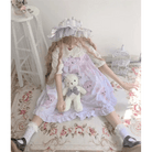 Angelic Baby Teddy Bear Lolita Dress for Pastel Princesses - Cosparty
