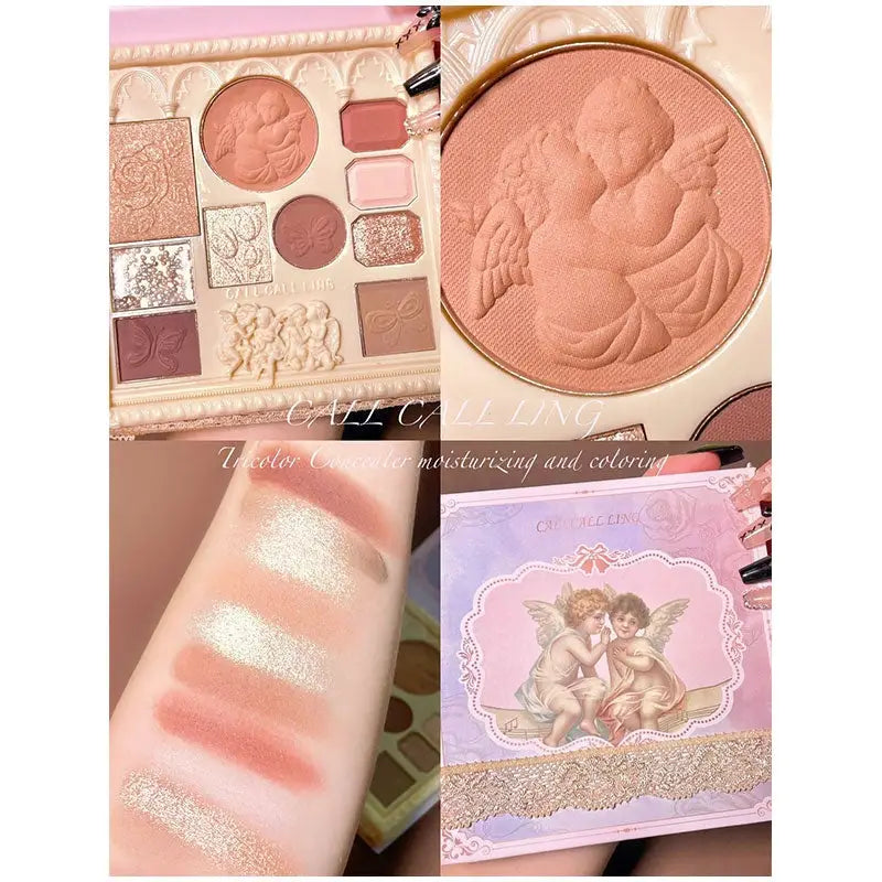 Angelic Cherub Inspired Make-Up Palettes for a Luxurious Vanity Display - eyeshadow