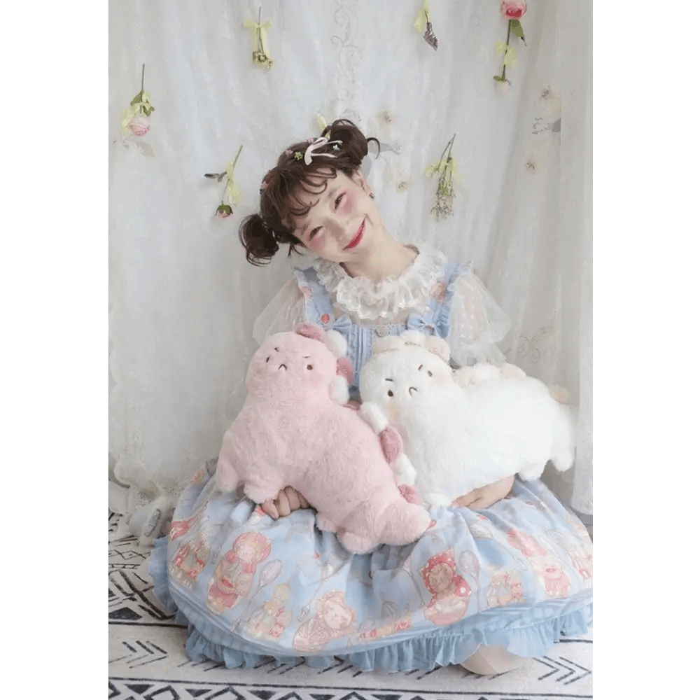 Angry Dino Plush Purse for Kawaii Fashion Lovers - Cosparty