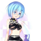 Anime Inspired Lingerie Set with Bat Wings and Vegan Leather Accents - Cosparty