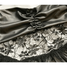 Anime Inspired Lingerie Set with Bat Wings and Vegan Leather Accents - Cosparty