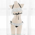 Anime Inspired Lingerie Set with Ruffles and Ribbons - lingerie