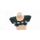 Anime Inspired Micro Crop Top Lingerie Set for Edgy Cuties - Cosparty