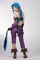 Arcane League of Legends Jinx Cosplay Costume Set - Cosparty