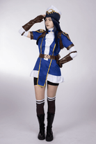 Arcane Season 1 Caitlyn Kiramman Cosplay Costume Set - Cosparty