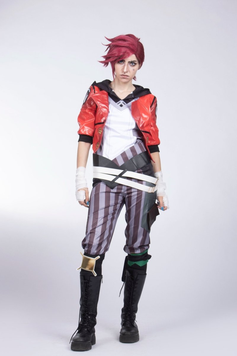 Arcane Season 1 Vi Cosplay Costume - Cosparty