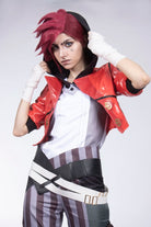 Arcane Season 1 Vi Cosplay Costume - Cosparty