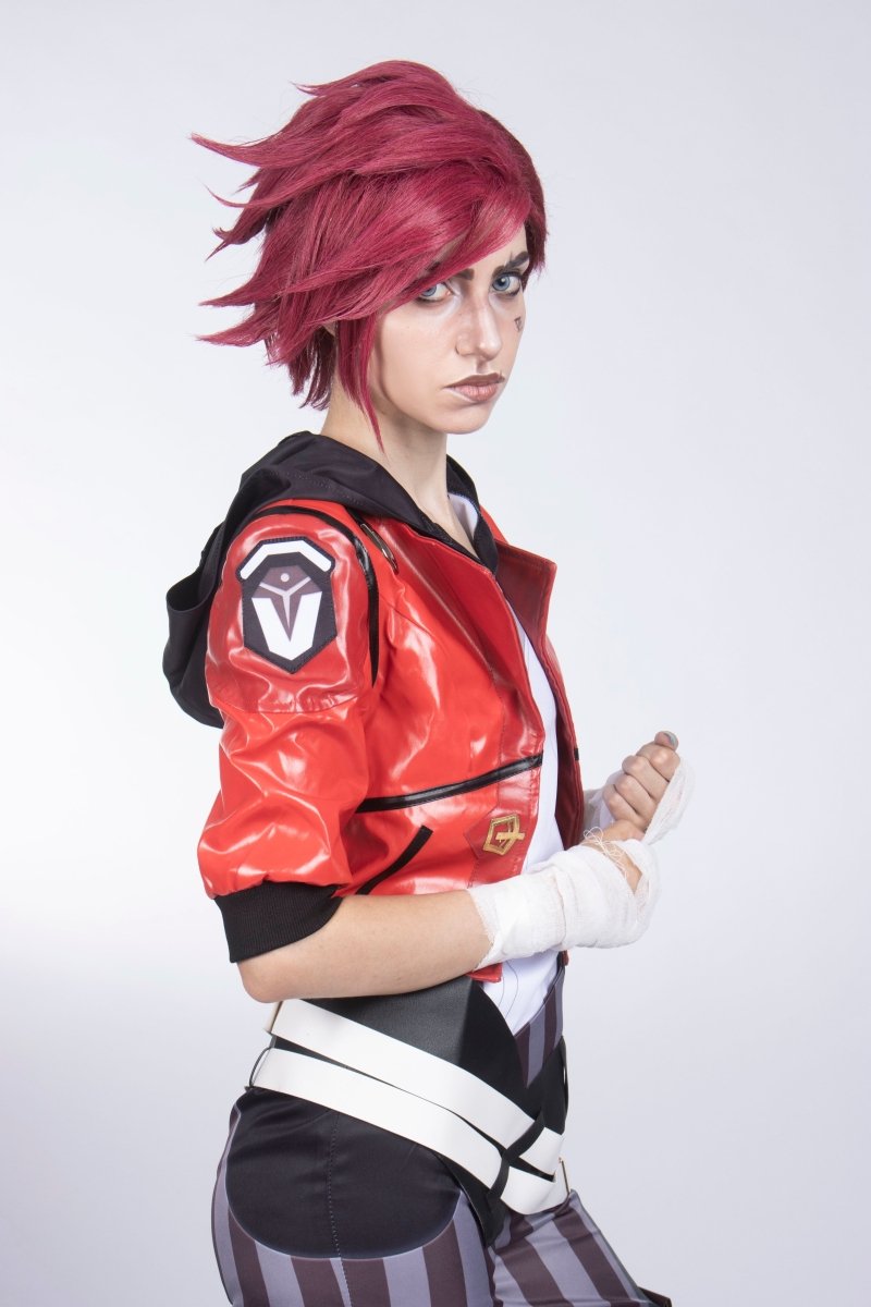 Arcane Season 1 Vi Cosplay Costume - Cosparty