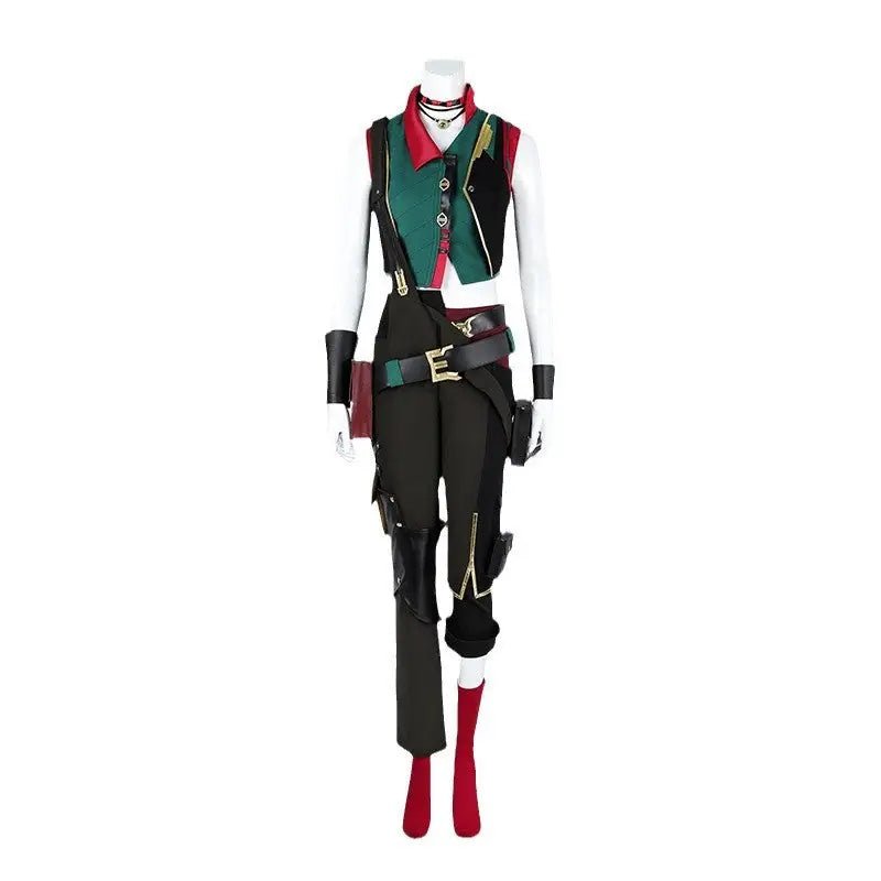 Arcane Season 2 AU Powder Cosplay Costume Set - Cosparty