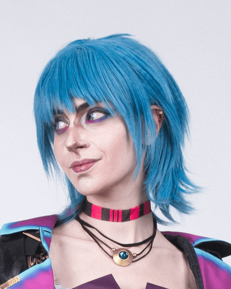 Arcane Season 2 AU Powder Wig - Cosparty