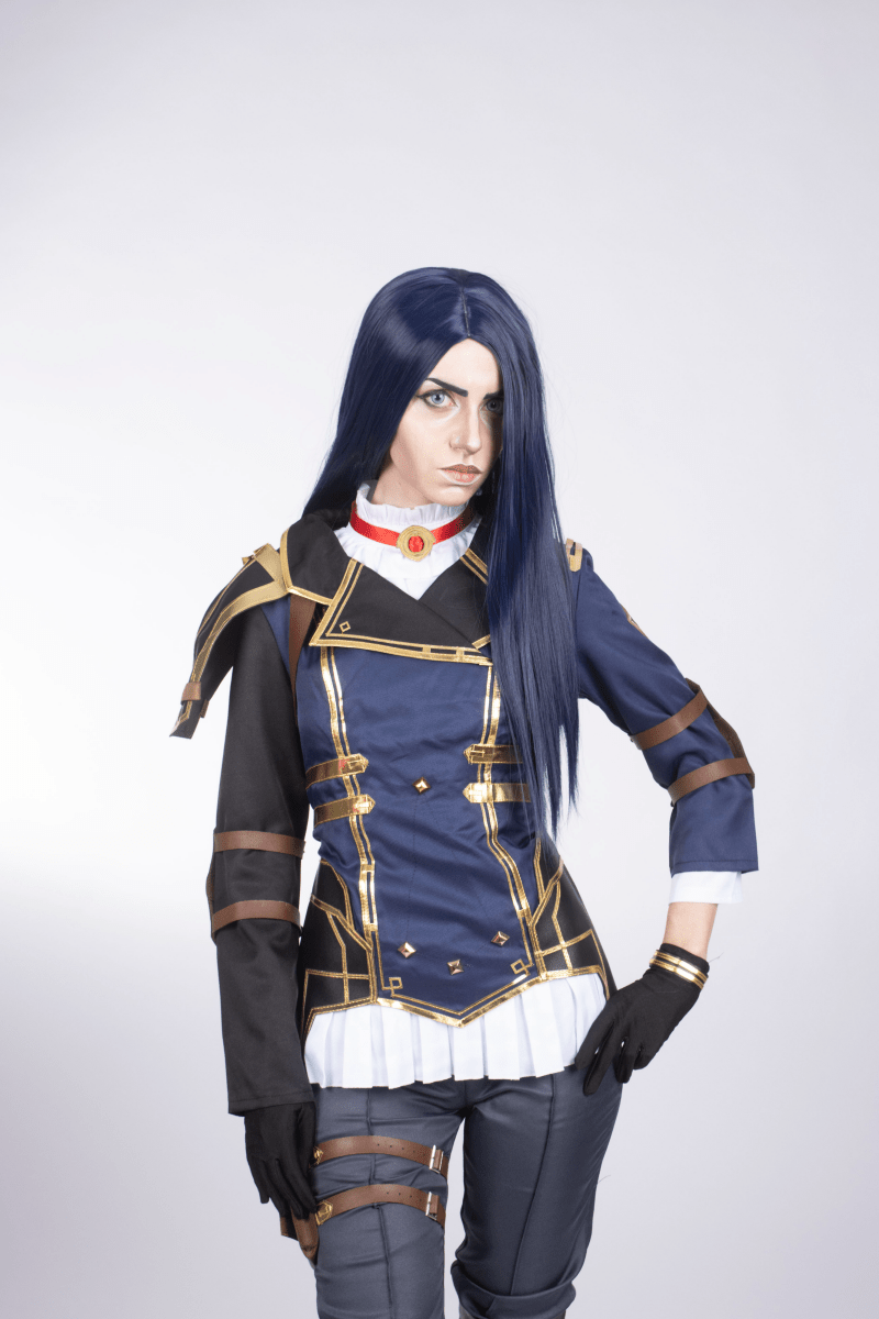 Arcane Season 2 Enforcer Caitlyn Kiramman and Vi Cosplay Costume - Cosparty