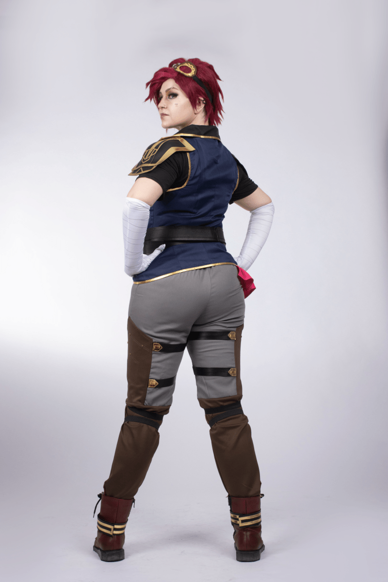Arcane Season 2 Enforcer Caitlyn Kiramman and Vi Cosplay Costume - Cosparty
