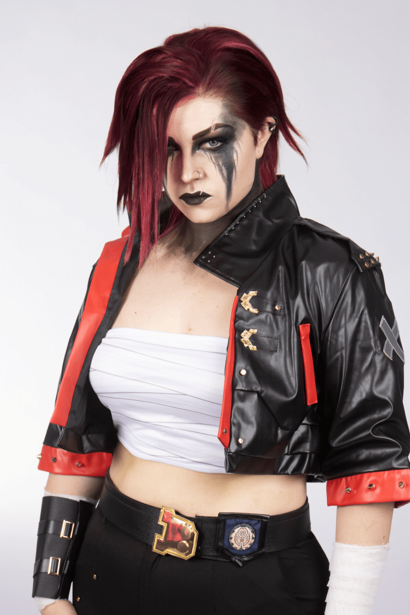 Arcane Season 2 Pitfighter Vi Cosplay Costume Set - Cosparty