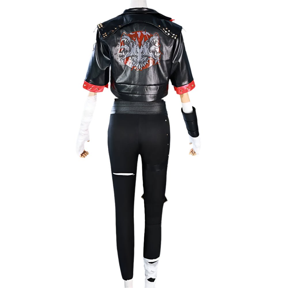 Arcane Season 2 Pitfighter Vi Cosplay Costume Set - Cosparty