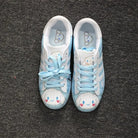 Artisan Crafted Blue Cinnamoroll Inspired Athletic Sneakers - shoes