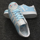 Artisan Crafted Blue Cinnamoroll Inspired Athletic Sneakers - Cosparty
