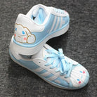 Artisan Crafted Blue Cinnamoroll Inspired Athletic Sneakers - shoes