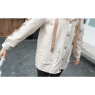 Avocado Teddy Bear Windbreaker Coat for Spring and Fall - Cosparty