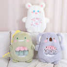 Baby Animal Bag of Stuffies featuring Adorable Koalas Bears Dinosaurs and Bunnies - stuffed animal