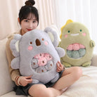 Baby Animal Bag of Stuffies featuring Adorable Koalas Bears Dinosaurs and Bunnies - stuffed animal