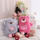 Baby Animal Bag of Stuffies featuring Adorable Koalas Bears Dinosaurs and Bunnies - stuffed animal