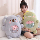 Baby Animal Bag of Stuffies featuring Adorable Koalas Bears Dinosaurs and Bunnies - stuffed animal