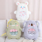 Baby Animal Bag of Stuffies featuring Adorable Koalas, Bears, Dinosaurs, and Bunnies - Cosparty