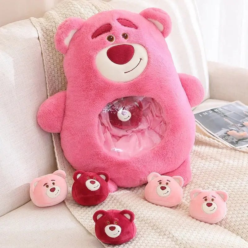 Baby Animal Bag of Stuffies featuring Adorable Koalas, Bears, Dinosaurs, and Bunnies - Cosparty