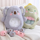 Baby Animal Bag of Stuffies featuring Adorable Koalas, Bears, Dinosaurs, and Bunnies - Cosparty