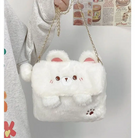 Baby Bear Fur Handbag - fuzzy, fuzzy bag, handbag, handbags, kawaii bag Cosparty