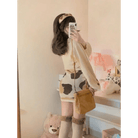 Baby Brown Cow Sweater Dress for Kawaii - Inspired Outfits - Cosparty