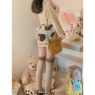 Baby Brown Cow Sweater Dress for Kawaii-Inspired Outfits - outfit