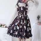 Baby Bunny Rabbit Suspender Dress for Kawaii Cuties - dress