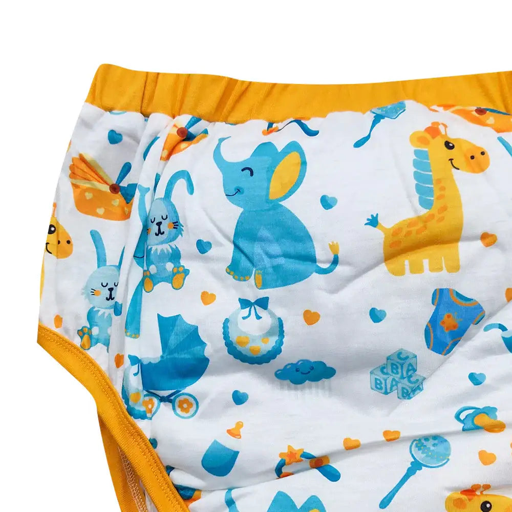 Baby Elephant Pattern Adult Training Pants for Ultimate Comfort - pull ups