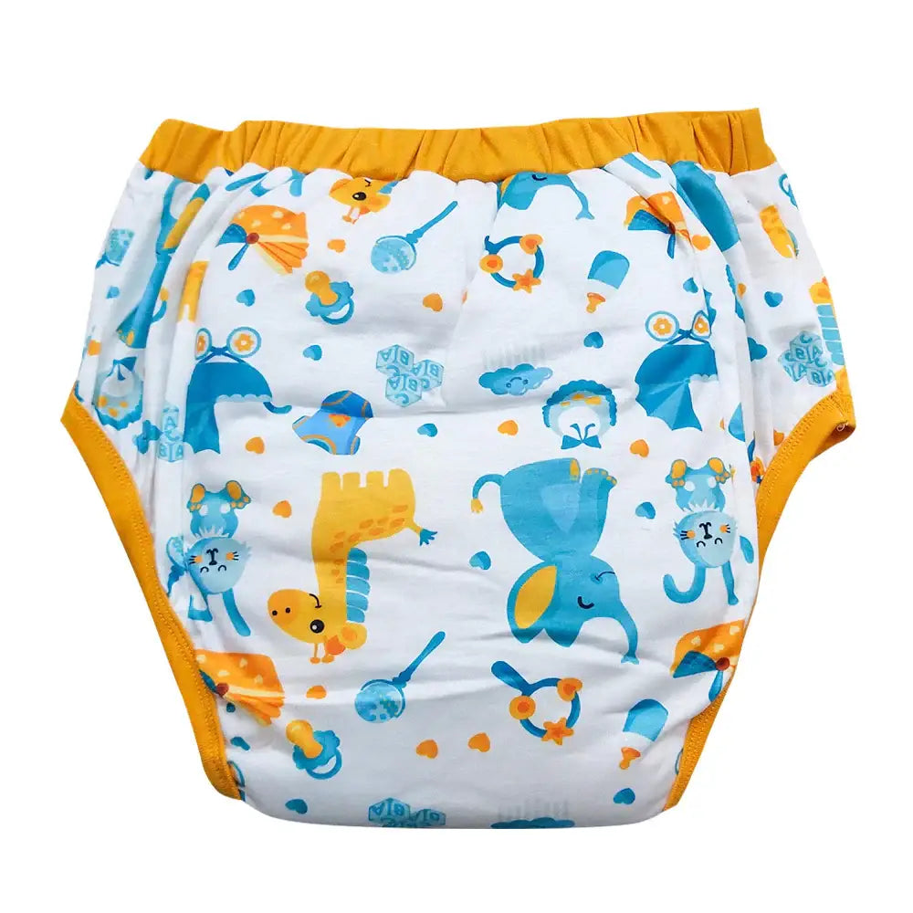 Baby Elephant Pattern Adult Training Pants for Ultimate Comfort - M - pull ups