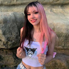 Baby Kuromi Crop Top with Chain Straps for Edgy Little Ones - Cosparty