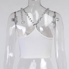 Baby Kuromi Crop Top with Chain Straps for Edgy Little Ones - Cosparty