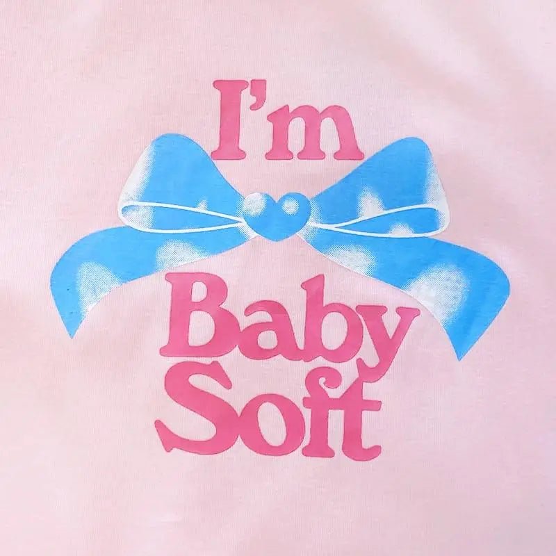 Baby Oil Inspired Pink I'm Baby Soft Crop Top - Cosparty
