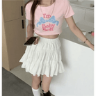 Baby Oil Inspired Pink I'm Baby Soft Crop Top - Cosparty