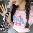 Baby Oil Inspired Pink I'm Baby Soft Crop Top - Cosparty