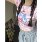 Baby Oil Inspired Pink I'm Baby Soft Crop Top - Cosparty