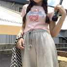 Baby Oil Inspired Pink I'm Baby Soft Crop Top - Cosparty