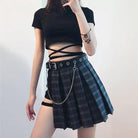 Badass Punk Rock Skirt for Cosparty Style - Skirts