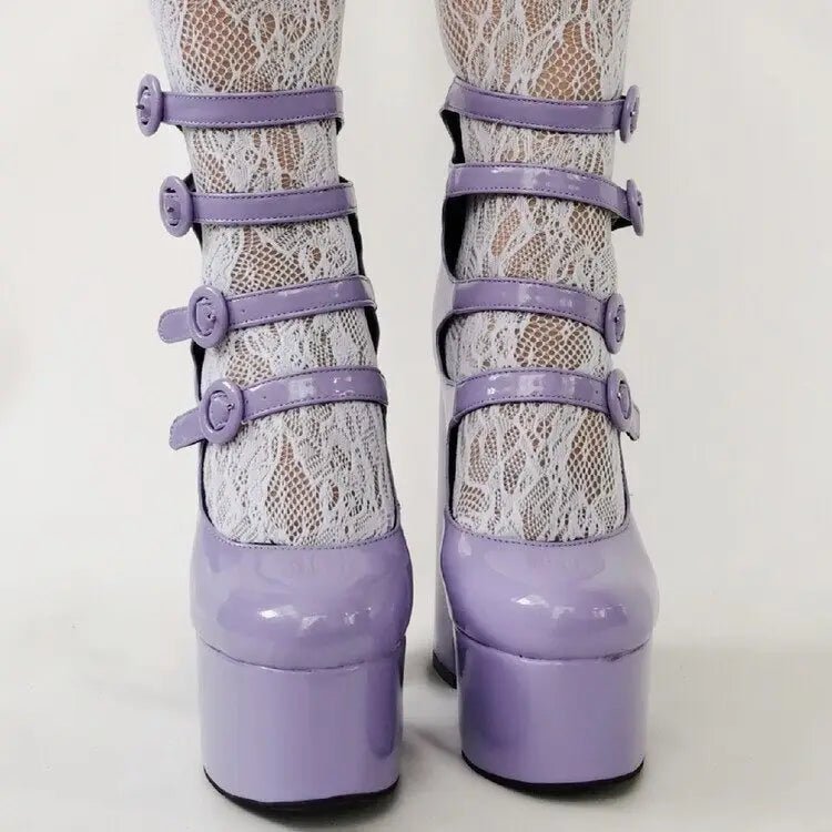 Baddie Babydoll Heels for Kawaii and Lolita Style Enthusiasts - Cosparty